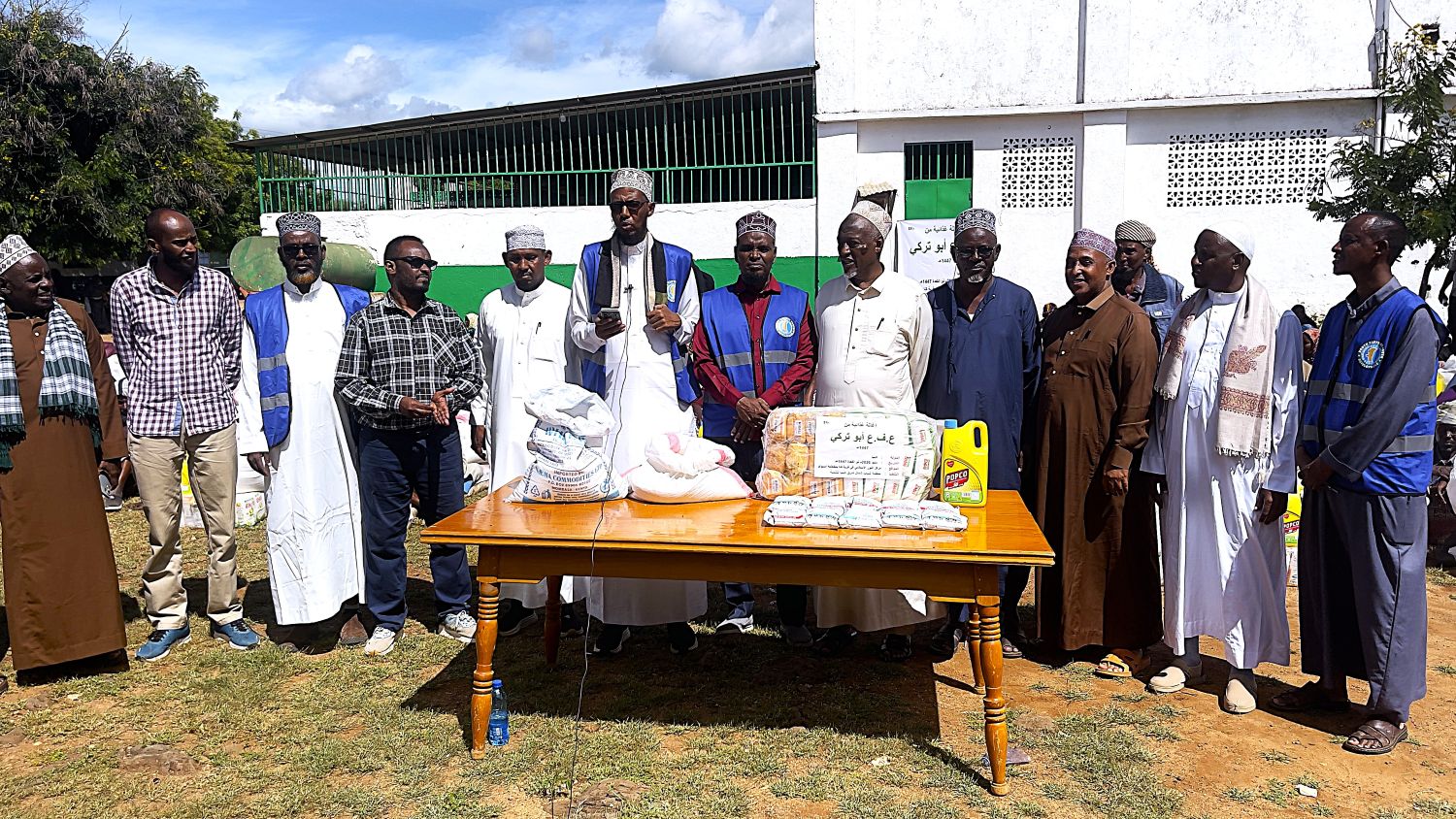 150 Families Supported With Food Aid